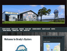 Tablet Screenshot of bradysoysters.com